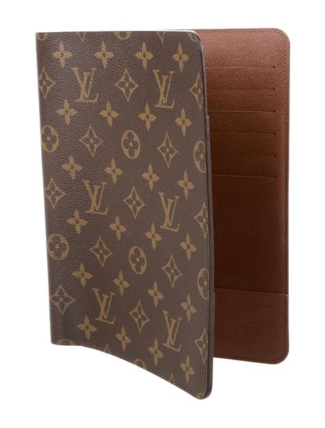 desk agenda cover louis vuitton.